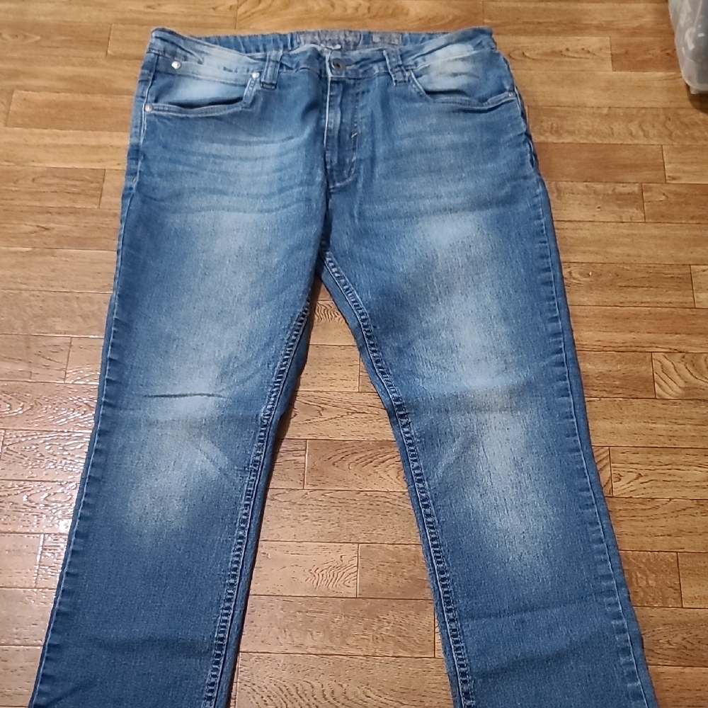 PD&C Blue Relaxed Jeans with Natural Fading (D2)
